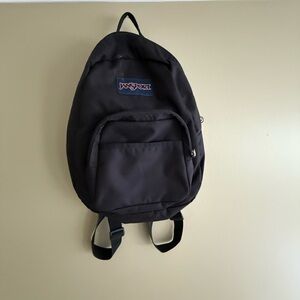 Jansports mini black backpack